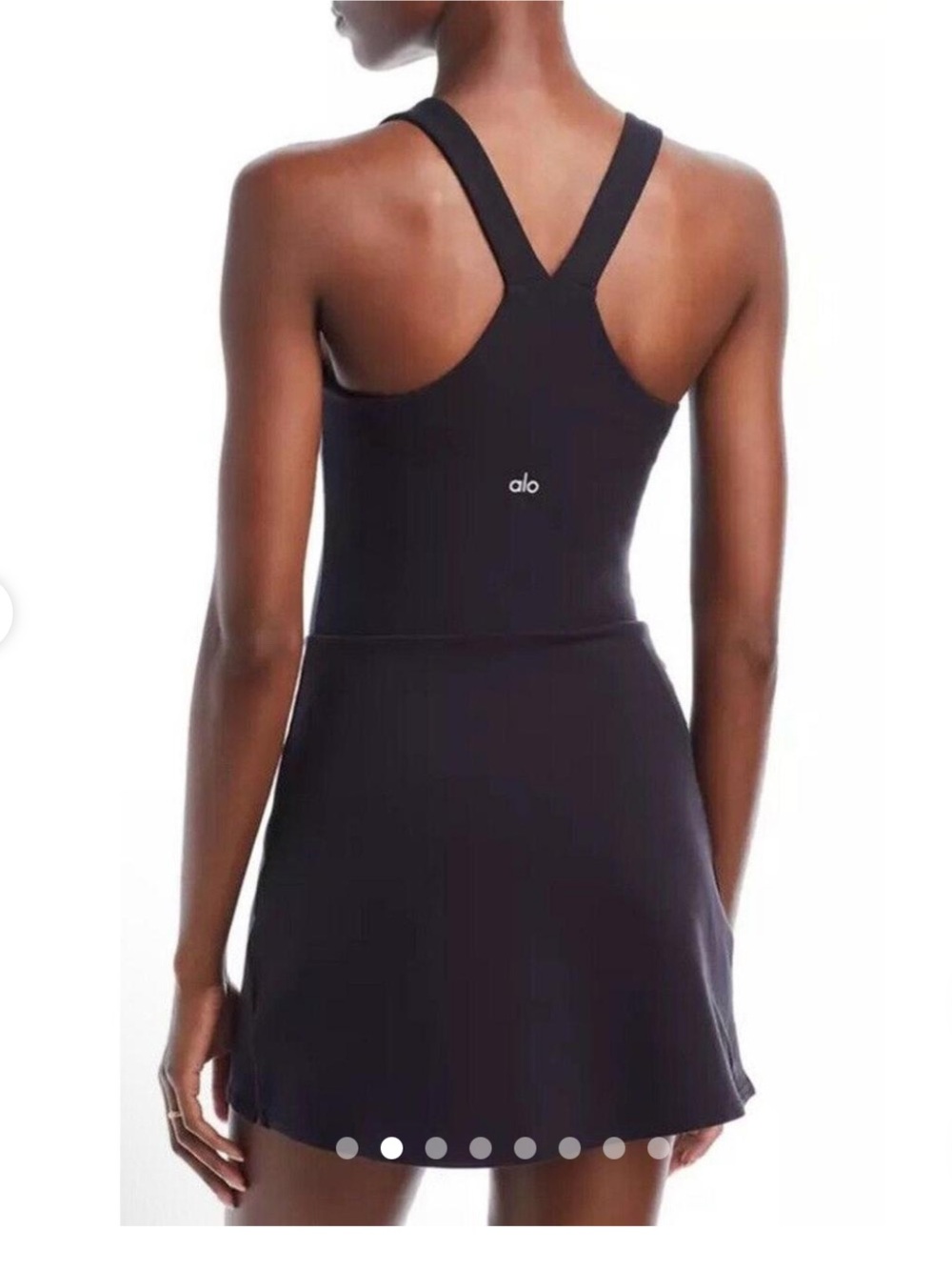 NWT alo yoga Airbrush Real Dress in Black - Picture 5 of 9